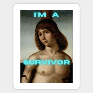 I'm a Survivor Sticker